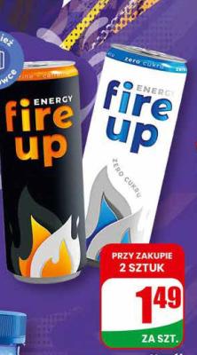 Napój energetyczny Zero Cukru promocja w Dino