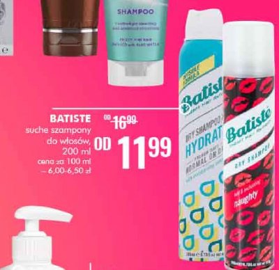 Szampon do włosów hydrate Batiste dry shampoo promocja