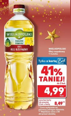 Olej rzepakowy Wyborny promocja w Kaufland