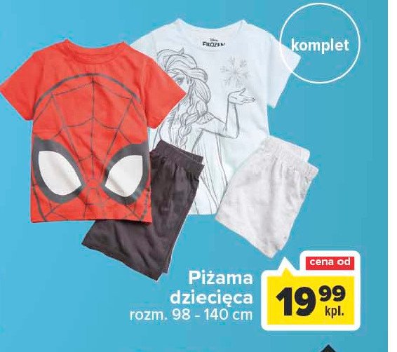 Piżama dziecięca spider-man promocje