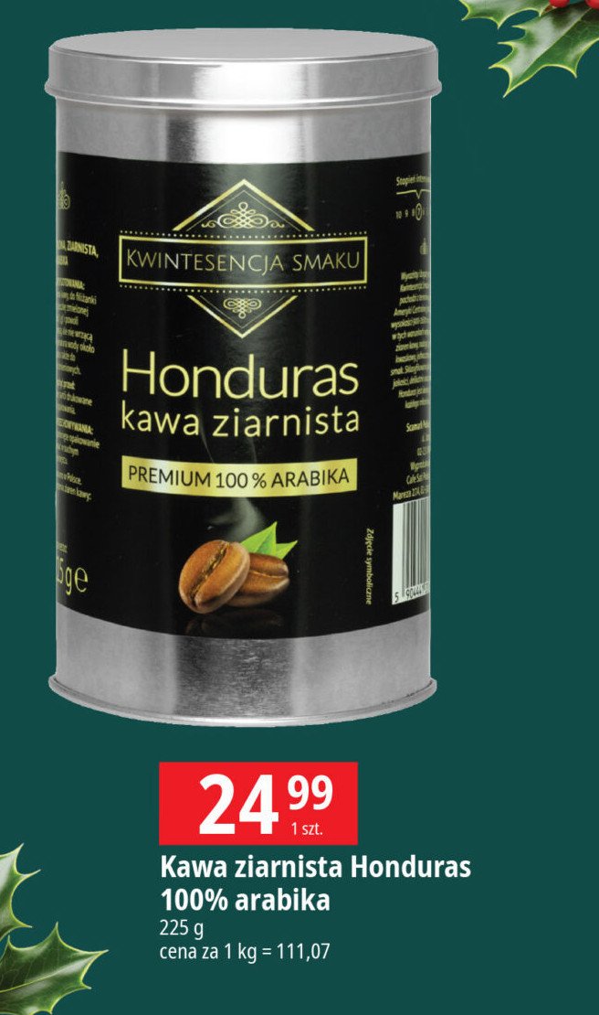 Kawa honduras Kwintesencja smaku promocja w Leclerc