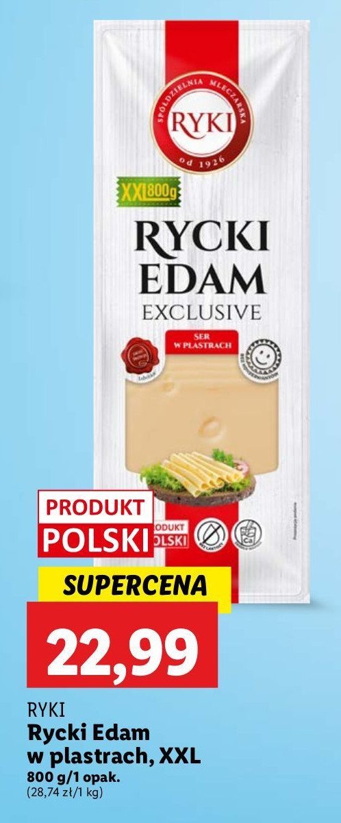 Ser rycki edam Ryki promocja