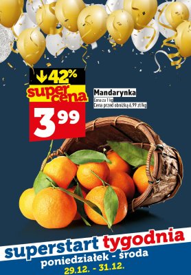 Mandarynka promocja w TOPAZ