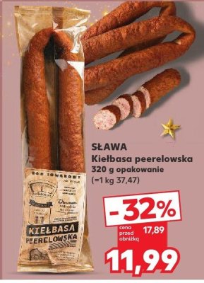 Kiełbasa peerelowska SŁAWA promocja w Kaufland