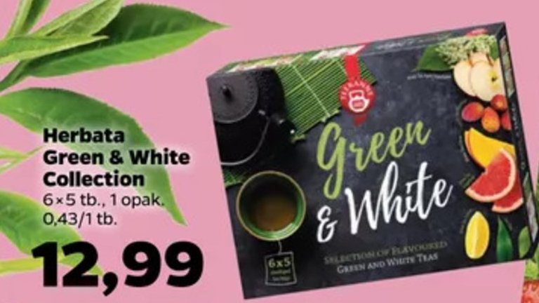 Zestaw herbat green & white Teekanne zestaw promocja