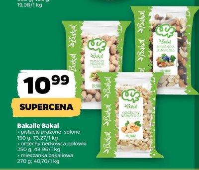 Bakalie Bakal mieszanka bakaliowa promocja w Netto