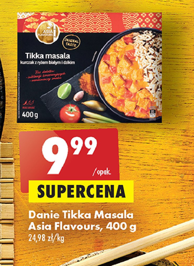 Tikka masala Asia flavours promocje