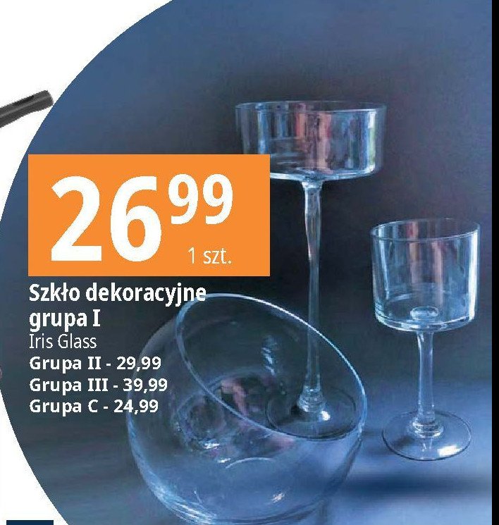 Szk艂o artystyczne grupa c IRIS-GLASS promocja