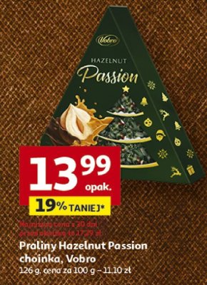 Praliny Hazelnut Passion choinka, Vobro promocja w Auchan