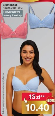 Biustonosz Rozm. 75B-85C promocja w Woolworth