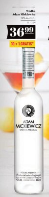 Wódka Adam Mickiewicz BZK Alco 0,5l promocja w POLOmarket