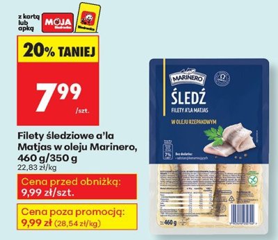 Filety śledziowe promocja w Biedronka