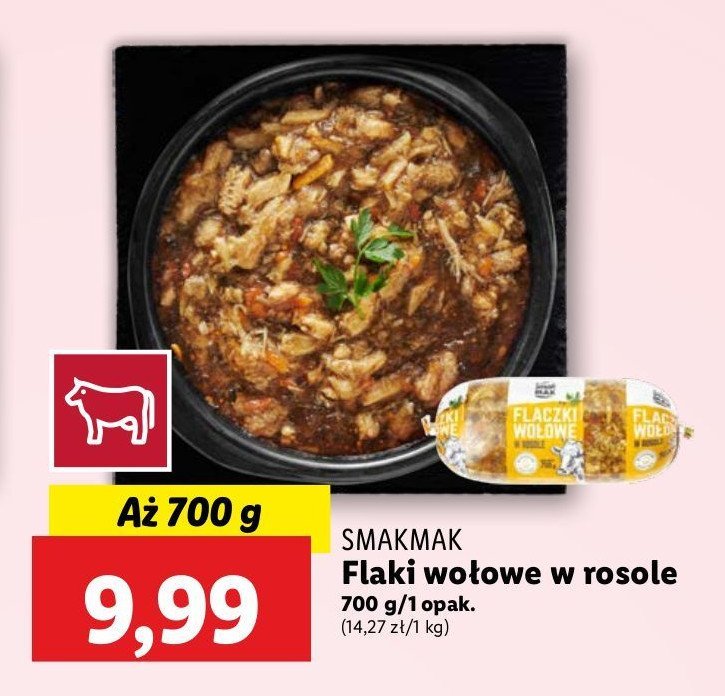 Flaki wołowe w rosole Smak mak promocja