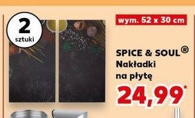 Nakładki na płytę Spice&soul promocja