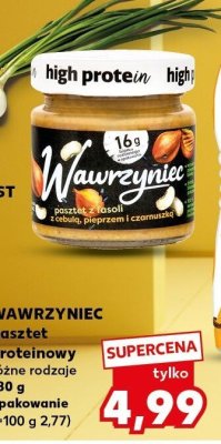 Pasztet proteinowy różne rodzaje promocja w Kaufland