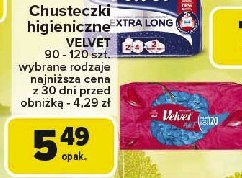 Chusteczki uniwersalne art Velvet promocja
