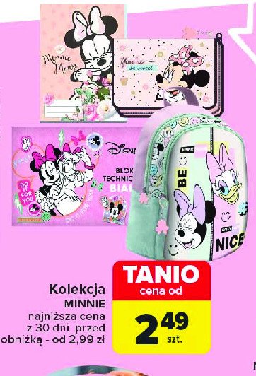 Zeszyt a5 16 kartek myszka minnie promocja