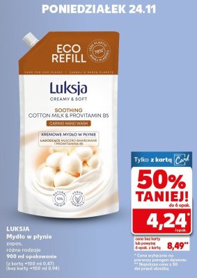 Mydło w płynie, różne rodzaje promocja w Kaufland