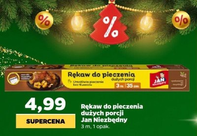Rękaw do pieczenia dużych porcji 3 m promocja w Netto