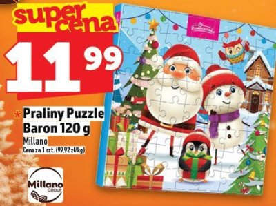 Czekolada Praliny Puzzle Baron 120 g promocja w TOPAZ