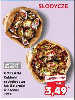 Cukierki Goplana promocja w Kaufland