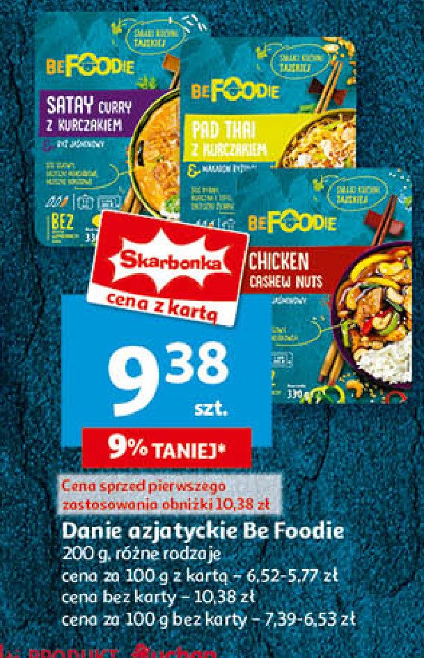 Danie red curry z kurczakiem i ryżem Be foodie promocja