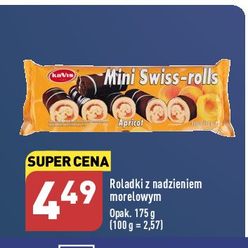 Rolada morelowa Kavis promocja