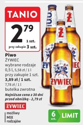 Piwo promocja w Intermarche