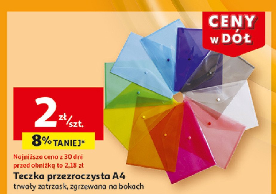 Teczka przezroczysta a4 promocja