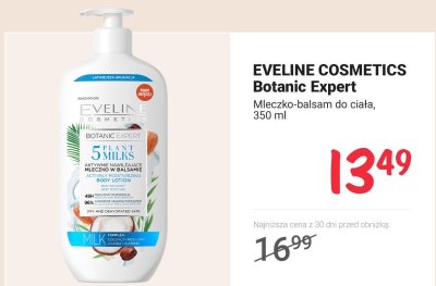 Mleczko-balsam do ciała Botanic Expert promocja w Rossmann