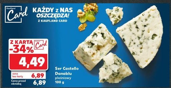 Ser danablu ostry CASTELLO DANISH BLUE promocja