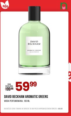 Woda perfumowana Aromatic Greens promocja w Drogerie Natura