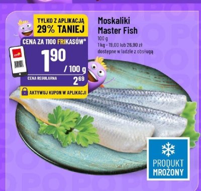 Moskaliki Master Fish promocja w POLOmarket