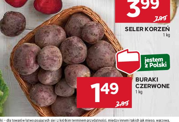 Buraki czerwone promocja