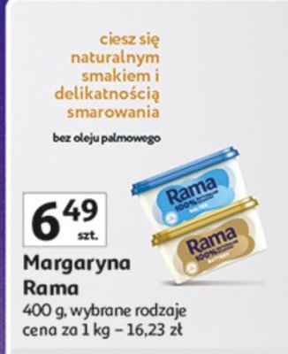 Margaryna Rama promocja w Auchan
