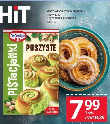 Ciasto gotowe w proszku Dr.Oetker Puszyste 410-450g promocja w Selgros