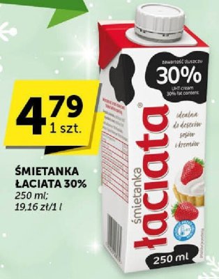 Śmietanka Łaciata 30% promocja w Euro Sklep