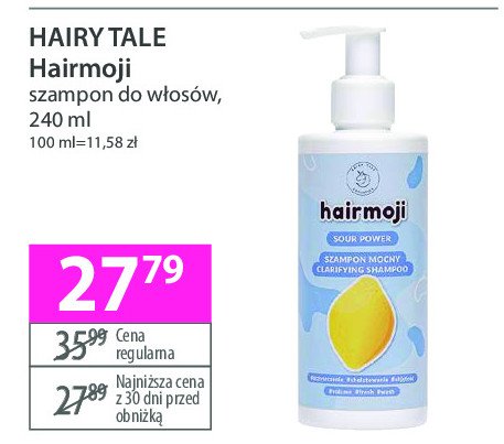 Szampon do włosów hairmoji Hairy tale promocja