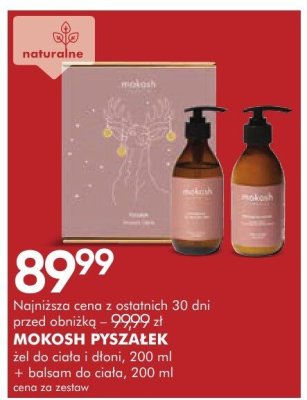 Żel do ciała i dłoni MOKOSH RYSUAŁEK promocja w Super-Pharm