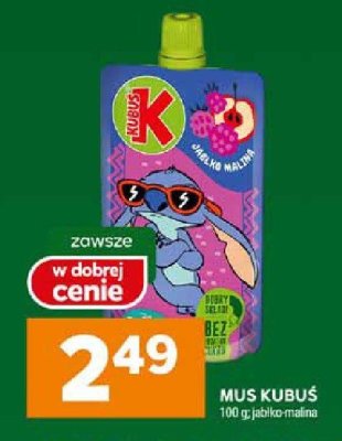 Mus Kubuś różne smaki promocja w Stokrotka
