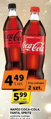 Napój Coca-Cola Original Taste promocja w ABC