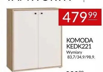 KOMODA KEDK221 TAMWORTH promocja w Abra Meble