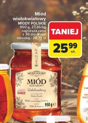 Miód wielokwiatowy promocja w Carrefour