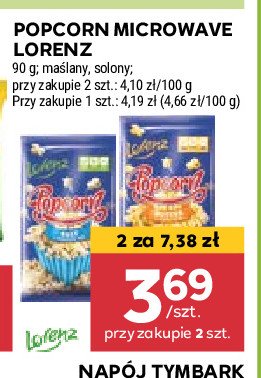 Popcorn salt Lorenz popcorn promocja w Stokrotka