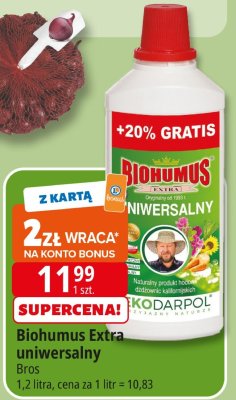 Biohumus Extra uniwersalny Bros promocja w Leclerc