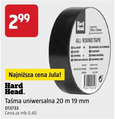 Taśma uniwersalna 20 m 19 mm promocja w Jula