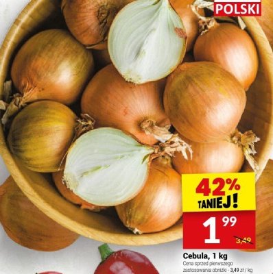Cebula, 1 kg promocja w Twój Market