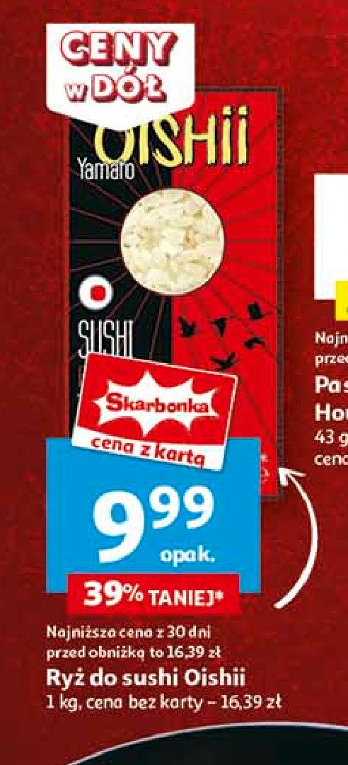 Ryż do sushi Oishii promocja w Auchan