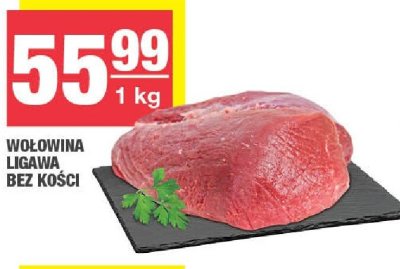 Wołowina ligawa bez kości promocja w SPAR