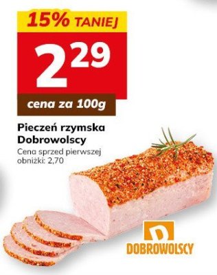 Pieczeń rzymska Dobrowolscy promocja w Hitpol